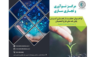 فراخوان حمایت از تجاری کردن پایان نامه های فارغ التحصیلان