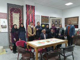 حضور جناب دکتر سید عبدالمجید شریف زاده رئیس پژوهشکده هنرهای سنتی ایران در مرکز نوآوری و تجاری سازی