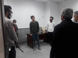 بازدید عضو هیات مدیره سایپا تهران و مشاور معاون فنی و مهندسی وزارت راه