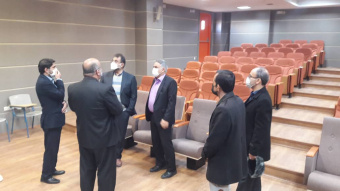 بازدید ریاست محترم دانشگاه کاشان از واحدهای مستقر در مرکز نوآوری و تجاری سازی